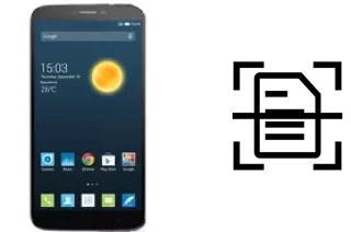 Numériser un document sur un alcatel Hero 2