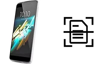 Numériser un document sur un alcatel Idol 3C