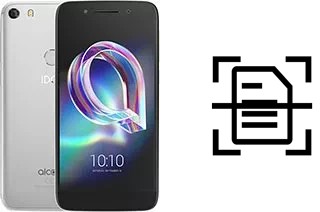 Numériser un document sur un alcatel Idol 5