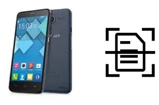 Numériser un document sur un alcatel Idol S