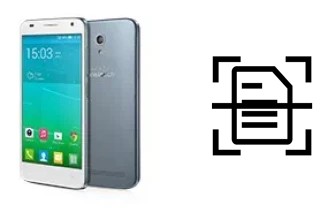 Numériser un document sur un alcatel Idol 2 Mini S