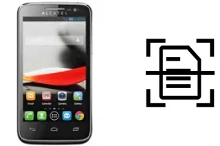 Numériser un document sur un alcatel Evolve