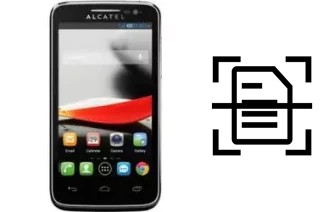 Numériser un document sur un Alcatel OneTouch Evolve