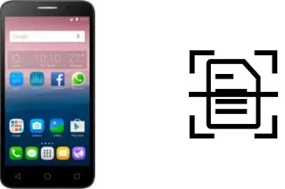 Numériser un document sur un Alcatel OneTouch Pop 3 (5) 3G