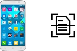 Numériser un document sur un Alcatel OneTouch Pop C7