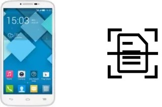 Numériser un document sur un Alcatel OneTouch Pop C9