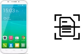 Numériser un document sur un Alcatel OneTouch Pop S7