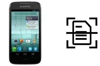 Numériser un document sur un alcatel OT-997