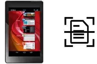 Numériser un document sur un alcatel One Touch Evo 7 HD