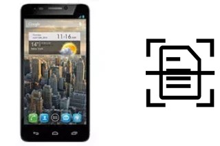 Numériser un document sur un alcatel One Touch Idol