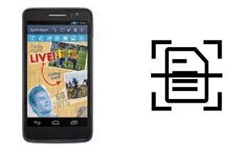 Numériser un document sur un alcatel One Touch Scribe HD