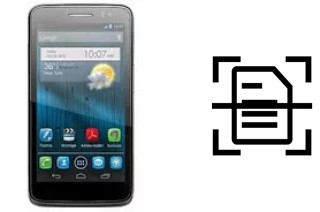 Numériser un document sur un alcatel One Touch Scribe HD-LTE