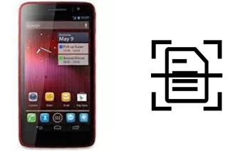 Numériser un document sur un alcatel One Touch Scribe X