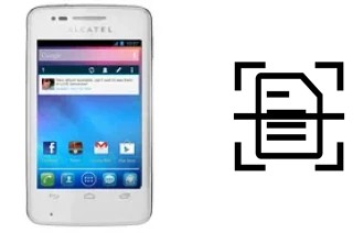 Numériser un document sur un alcatel One Touch S'Pop