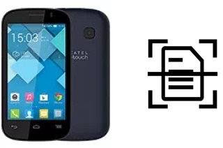 Numériser un document sur un alcatel Pop C2