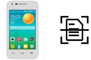 Numériser un document sur un alcatel Pop D1