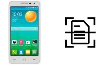 Numériser un document sur un alcatel Pop D5