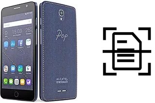 Numériser un document sur un alcatel Pop Star LTE