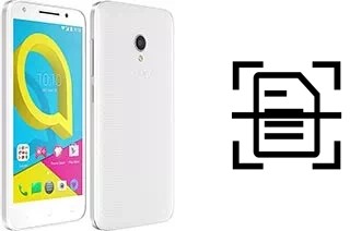 Numériser un document sur un alcatel U5