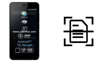 Numériser un document sur un Allview A8 Lite