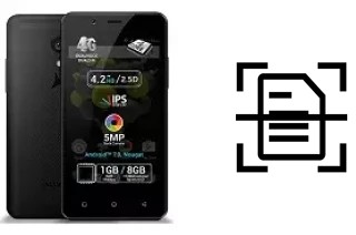 Numériser un document sur un Allview P4 Pro