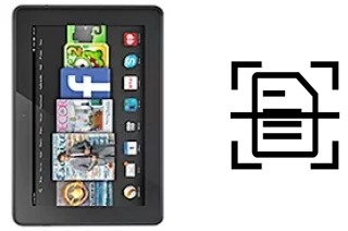 Numériser un document sur un Amazon Fire HDX 8.9 (2014)