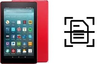 Numériser un document sur un Amazon Fire 7 (2017)