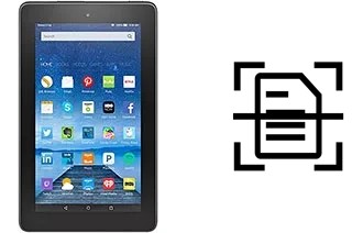 Numériser un document sur un Amazon Fire 7