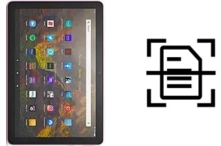 Numériser un document sur un Amazon Fire HD 10 (2021)