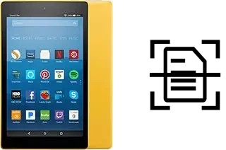 Numériser un document sur un Amazon Fire HD 8 (2017)