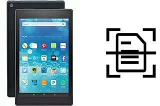 Numériser un document sur un Amazon Fire HD 8