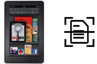 Numériser un document sur un Amazon Kindle Fire