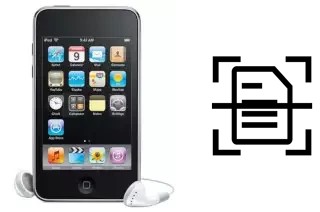 Numériser un document sur un Apple iPod touch 3rd generation