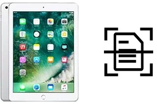 Numériser un document sur un Apple iPad 9.7 (2017)