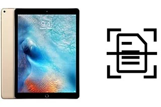 Numériser un document sur un Apple iPad Pro