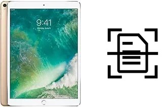 Numériser un document sur un Apple iPad Pro 10.5 (2017)