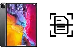 Numériser un document sur un Apple iPad Pro 11 (2020)