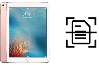 Numériser un document sur un Apple iPad Pro 9.7