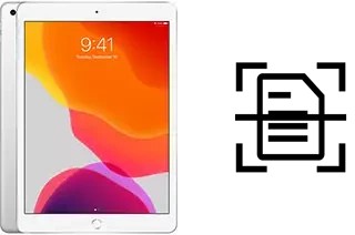Numériser un document sur un Apple iPad 10.2 (2019)