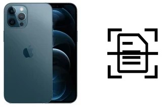 Numériser un document sur un Apple iPhone 12 Pro Max