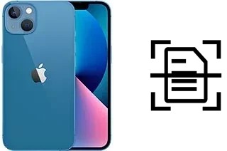 Numériser un document sur un Apple iPhone 13