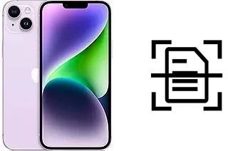 Numériser un document sur un Apple iPhone 14 Plus