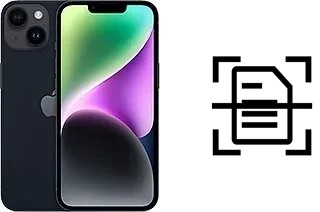 Numériser un document sur un Apple iPhone 14