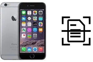 Numériser un document sur un Apple iPhone 6