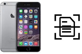 Numériser un document sur un Apple iPhone 6 Plus