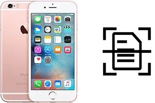 Numériser un document sur un Apple iPhone 6s