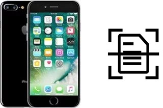 Numériser un document sur un Apple iPhone 7 Plus