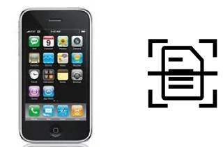 Numériser un document sur un Apple iPhone 3G