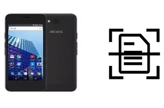 Numériser un document sur un Archos 40 Access 4G