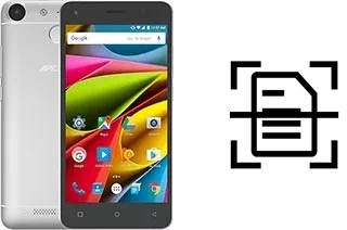 Numériser un document sur un Archos 50b Cobalt